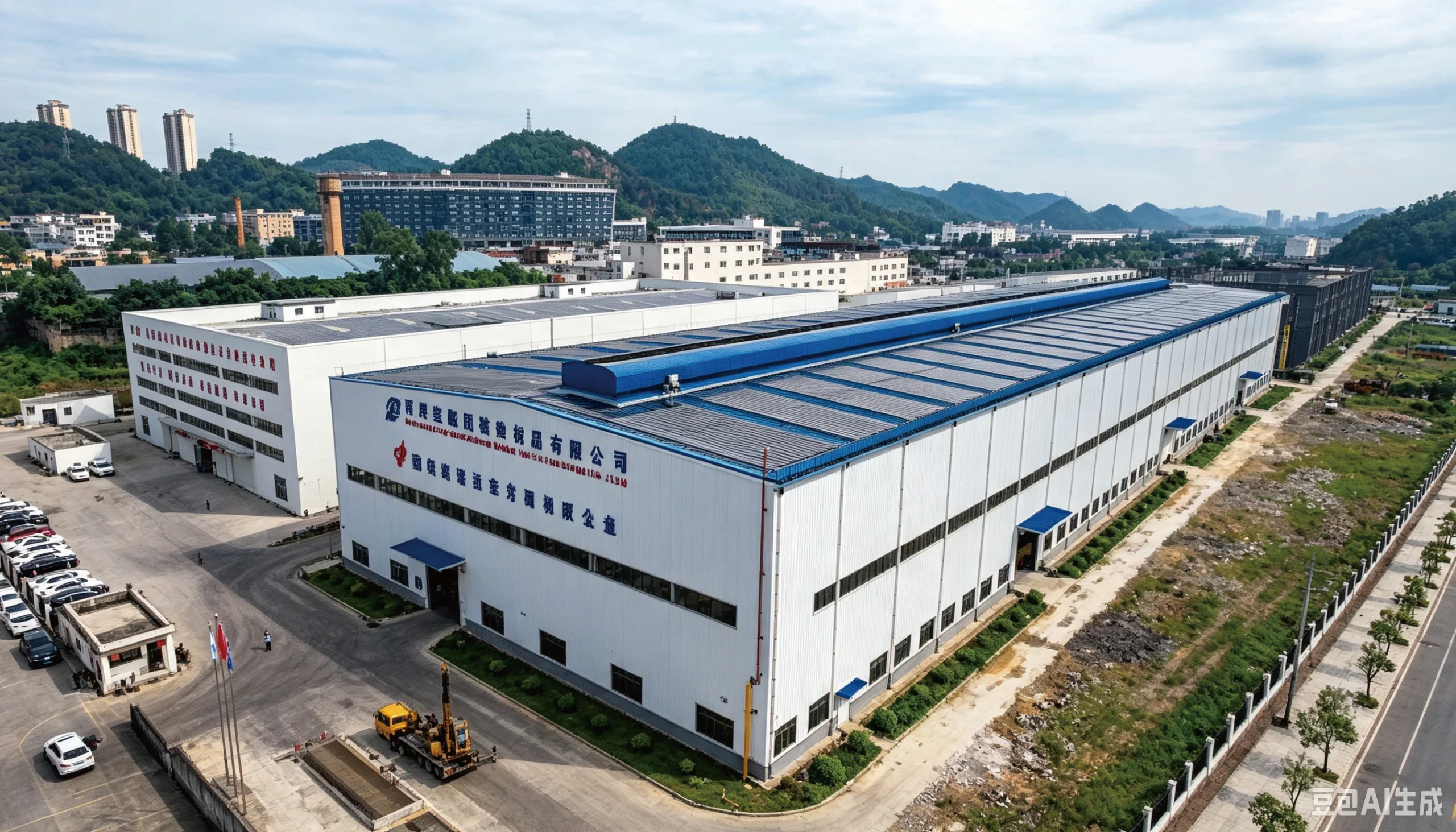 Aerial view of a Fenghuai manufacturing facility